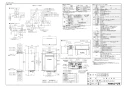 ノーリツ GT-C1672AW BL 13A 取扱説明書 施工説明書 納入仕様図 高効率ガスふろ給湯器  スタンダード フルオート 屋外壁掛形 16号 納入仕様図1